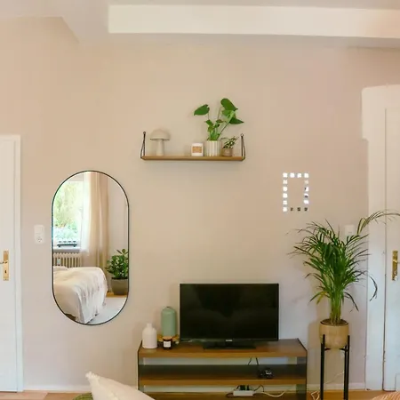 Big-size Bett Gartenapartment アパート *