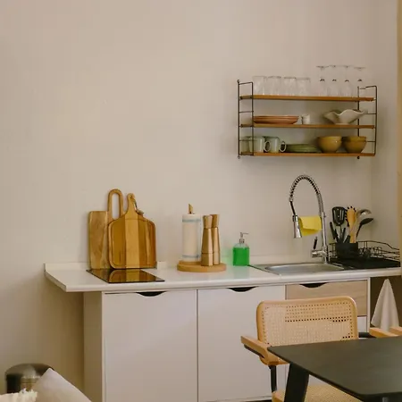 Big-size Bett Gartenapartment アパート カッセル